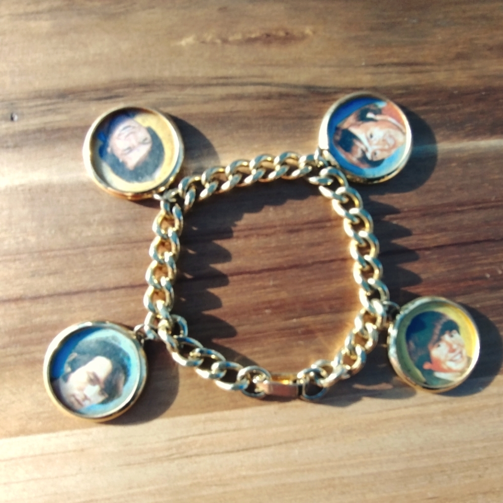 The Monkeys Vintage Charm Bracelet